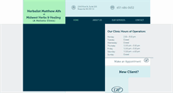 Desktop Screenshot of midwestherbsandhealing.com